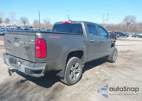 2015 Chevrolet Colorado Lt from USA, damaged, VIN 1GCGTBE37F1180164